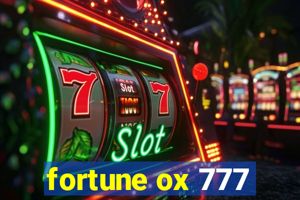 fortune ox 777